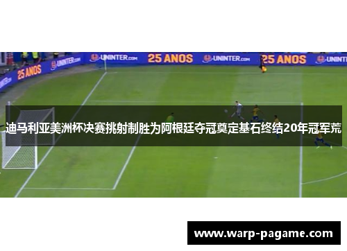 迪马利亚美洲杯决赛挑射制胜为阿根廷夺冠奠定基石终结20年冠军荒